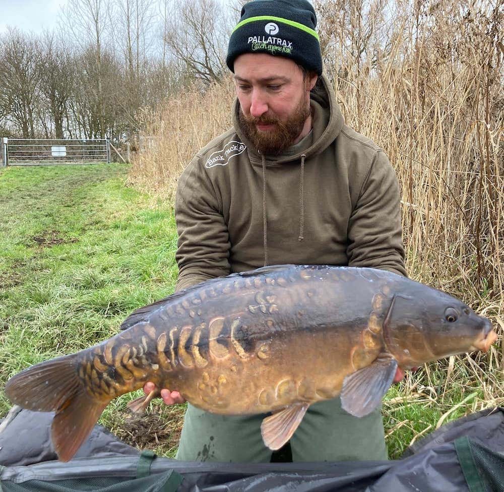 Carp catch shot submitted by Andy Hillier