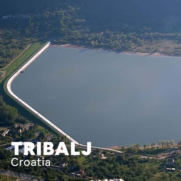 Tribalj Lake, Croatia