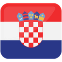 Croatian flag emoji with coat of arms.