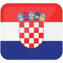 Croatian flag emoji with coat of arms.